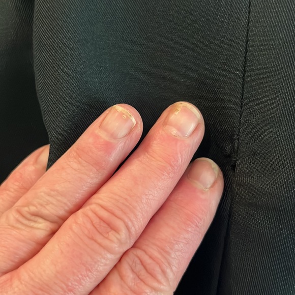 DAVID MEISTER DROP WAIST COCKTAIL SKIRT SZ 8. Beautiful! See fotos for easy fix - Picture 5 of 6